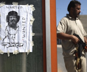 Die Suche der Rebellen nach dem langjährigen libyschen Staatschef Muammar Al-Ghaddafi blieb bislang erfolglos Foto: AP