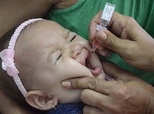 vacuna antipòlio niños