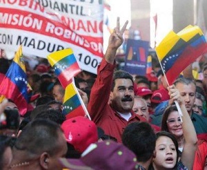 Maduro en marcha popular